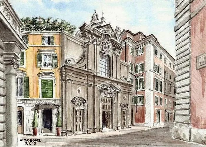 Palazzo Scapucci A Navona Appartement *